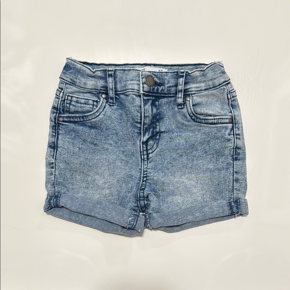5/$15 Cotton On Kids Light Blue Denim Jean Shorts Size 4